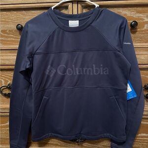 Columbia Dark Blue Fleece Crew